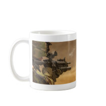 Army Shell Casing Fired from an M-4 Rifle Mugs
