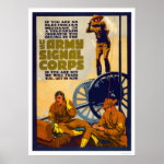 Army Signal Corps Poster