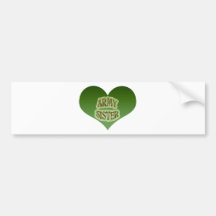 Army Sister Bumper Stickers