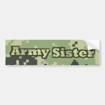 Army Sister Bumper Stickers
