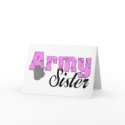 Army Sister cards