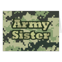 Army Sister Cards