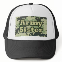 Army Sister Trucker Hat