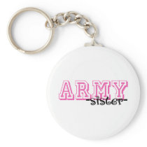 ARMY Sister - Jersey Style Key Chain