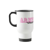 ARMY Sister - Jersey Style Coffee Mugs