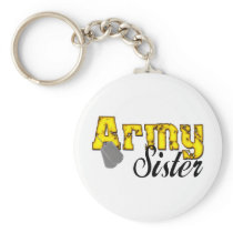 Army Sister Key Chain