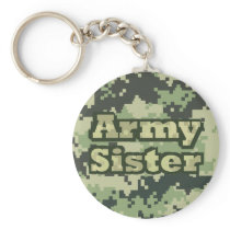 Army Sister Keychains