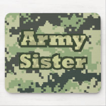 Army Sister Mousepad