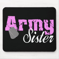 Army Sister Mouse Mat