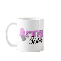 Army Sister Coffee Mugs