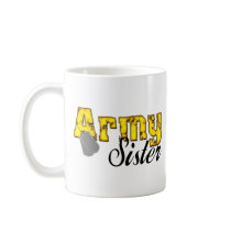 Army Sister Coffee Mugs