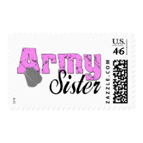 Army Sister Stamp