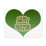 Army Sister Post Card