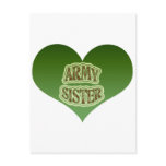 Army Sister Postcards