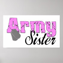 Army Sister Posters