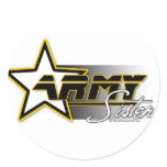 Army Sister Sticker