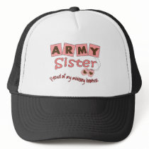 Army Sister --T-Shirts Mesh Hats