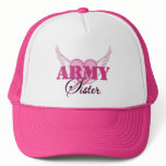 Army Sister Wings Hats