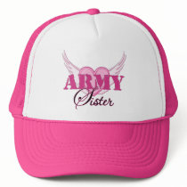 Army Sister Wings Hats
