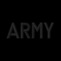 ARMY SLEEVE Embroidered Shirt embroidered shirts