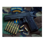 army special forces green berets vets Postcard