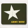army star, Army Mom! Mouse Pads