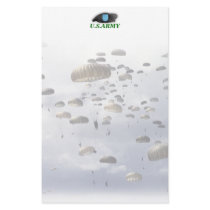 Army Strong dad husband GI son wife mom Stationery