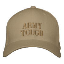 ARMY TOUGH embroidered hats