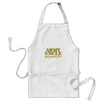 Army Uncle and Proud of It Apron