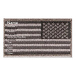 Army Uniform U.S. Flag (UCP Color) Business Cards