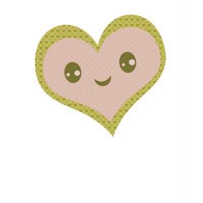 Army Valentine's Day Kawaii Heart T-Shirt by jamiecreates1