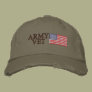 Army Vet with American Flag