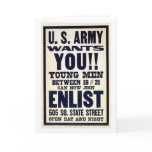 Army wants you!! cards
