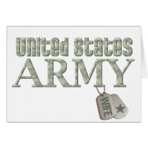 Army Wife - Camo Greeting Cards