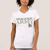 Army Wife Camo Tshirts