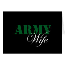 Army Wife Greeting Cards