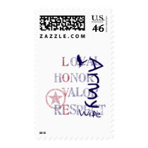 Army Wife - Eagle Stamp