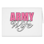 Army Wife Greeting Card