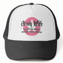 Army Wife - I live breathe and walk among Mesh Hat