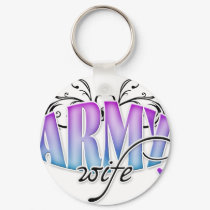 Army Wife keychains