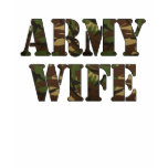 Army Wife Ladies Baby Doll Tees