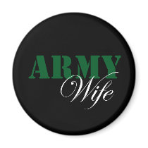 Army Wife Magnets