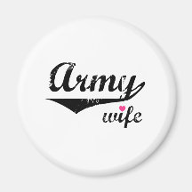 Army Wife Magnets