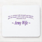 Army wife mouse pads