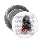 Army wife poem pinback button