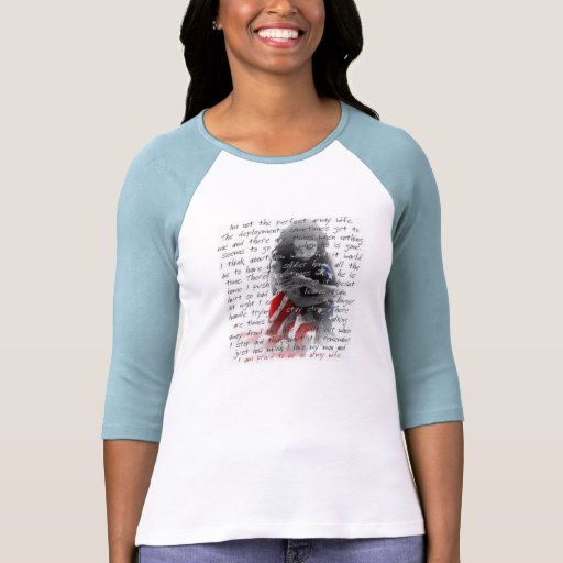 Army wife poem t-shirts