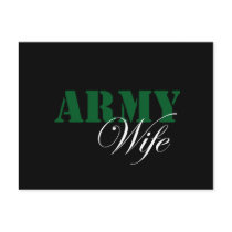 Army Wife Postcards