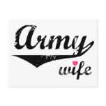 Army Wife Postcard
