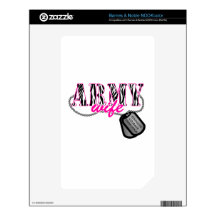 Army Wife Skin For The NOOK Color
