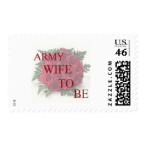 Army Wife To Be Stamp